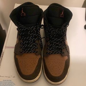 Jordan 1s Brown and Black